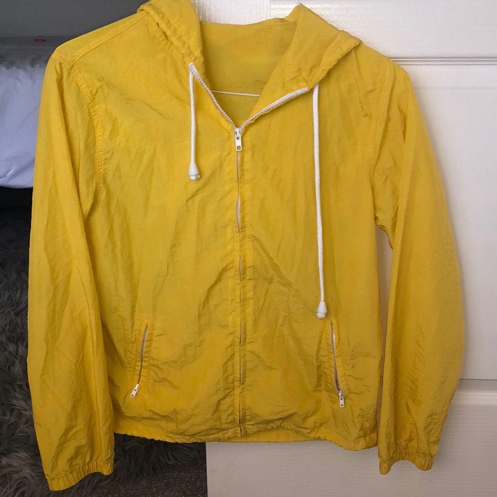 yellow brandy melville jacket